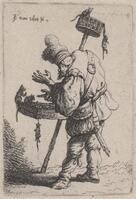 KG 04084
<br/>
Rattengifverkoper
<br/>
<em>Vliet, Johannes Gillisz. van (ca. 1600/1610-1668)</em>